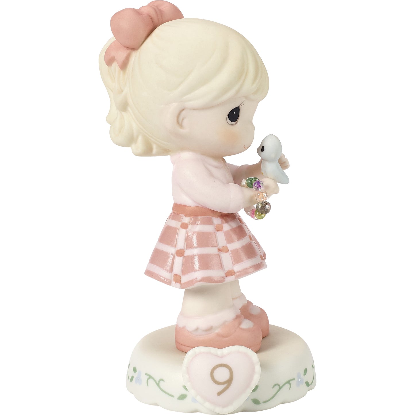 Precious Moments Growing In Grace Age 9 Blonde Girl Figurine, Count 1