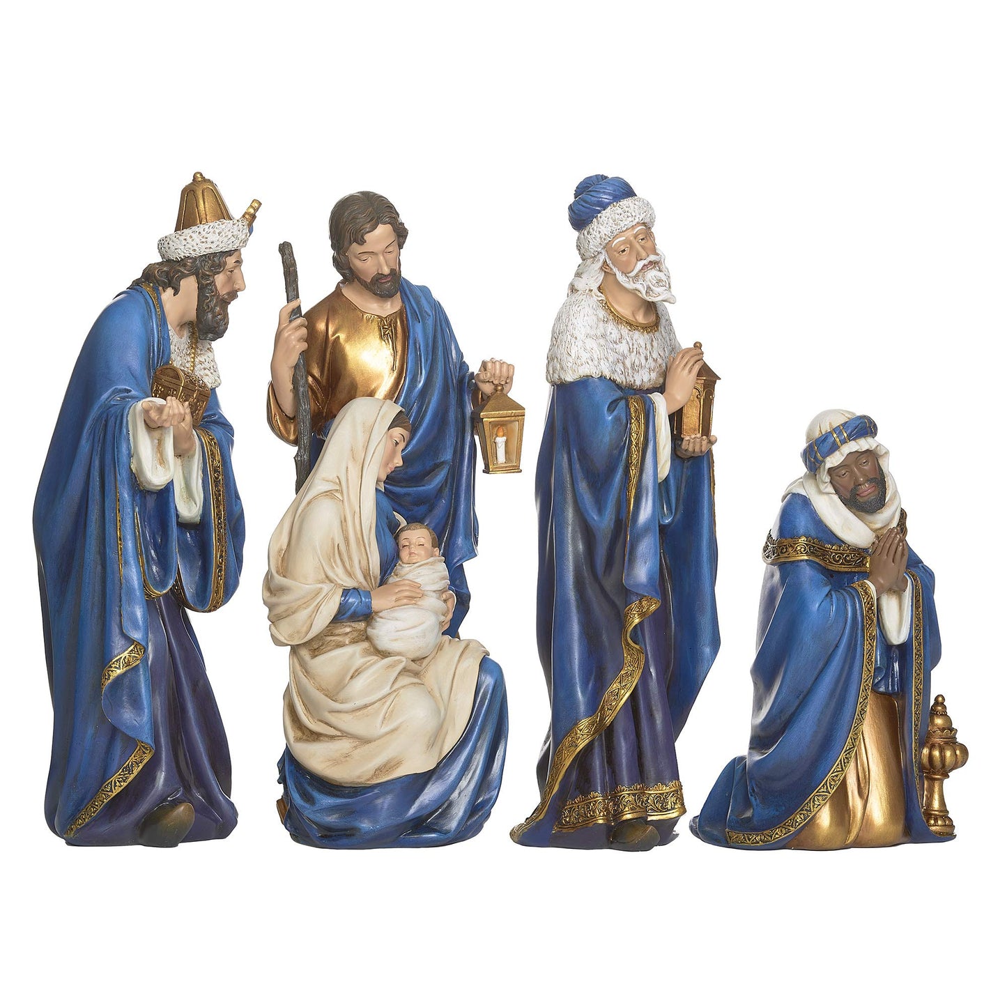 Roman Set of 4 Nativity Scene Christmas Tabletop Figurines 29"
