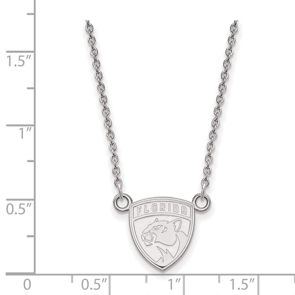 Women's Florida Panthers Sterling Silver Small Pendant Necklace