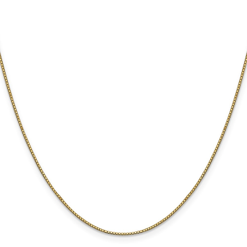 14k .90mm w/Soldered O-Ring Box Chain