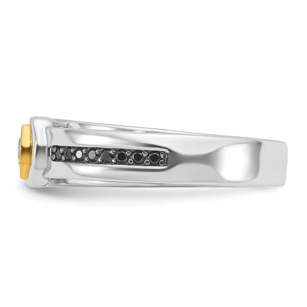 SS & GP IBGoodman Brown CZ complete Ring