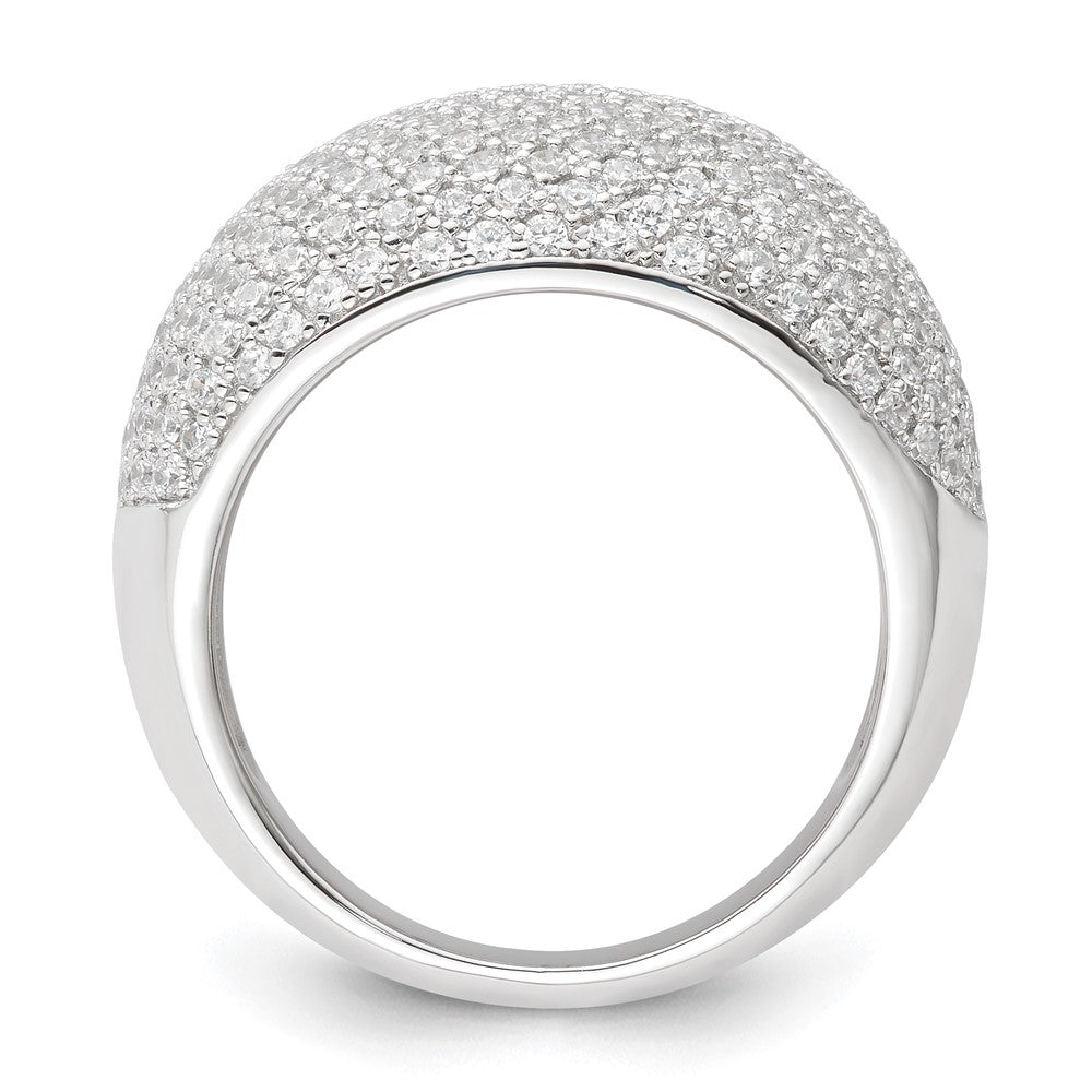 Sterling Silver & CZ Brilliant Embers Ring