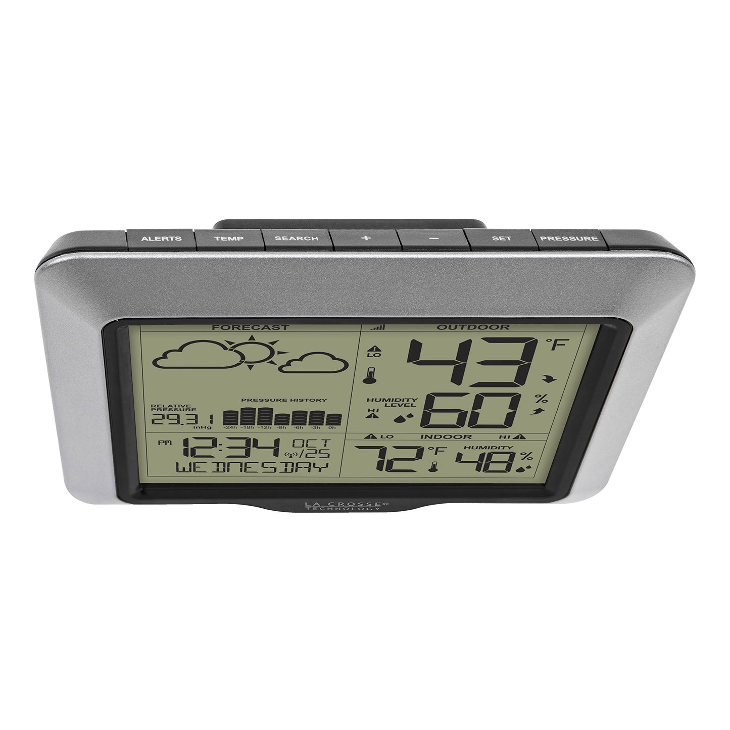 La Crosse Technology Wireless Digital Forecast Station with Pressure History, 308-1417