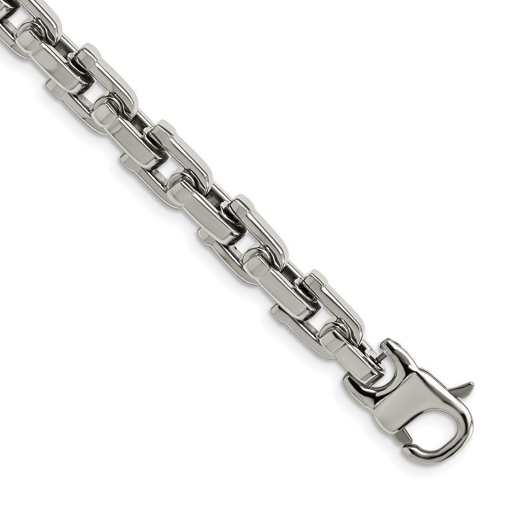 Stainless Steel Polished 8.5in Bracelet 8.5 inches
