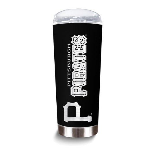 MLB Pittsburgh Pirates Stainless Steel 18 oz. Roadie Tumbler with Lid