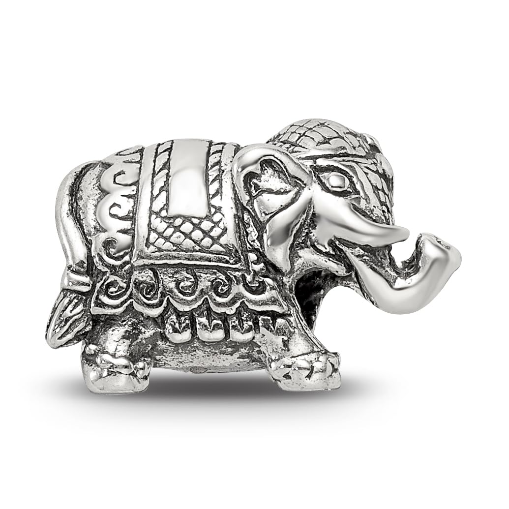 Sterling Silver Reflections Elephant Bead