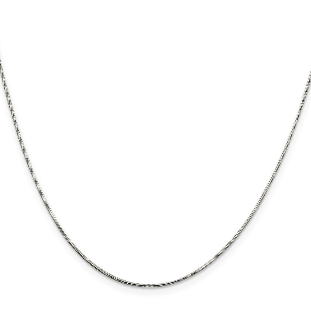 Sterling Silver .8mm Snake Chain 20 Inches