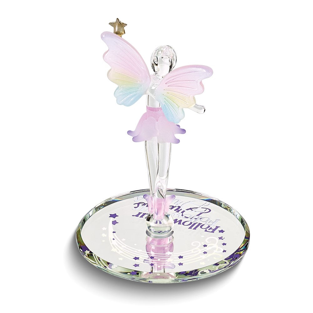 Glass Baron Fairy "Follow Your Dreams" Figurine