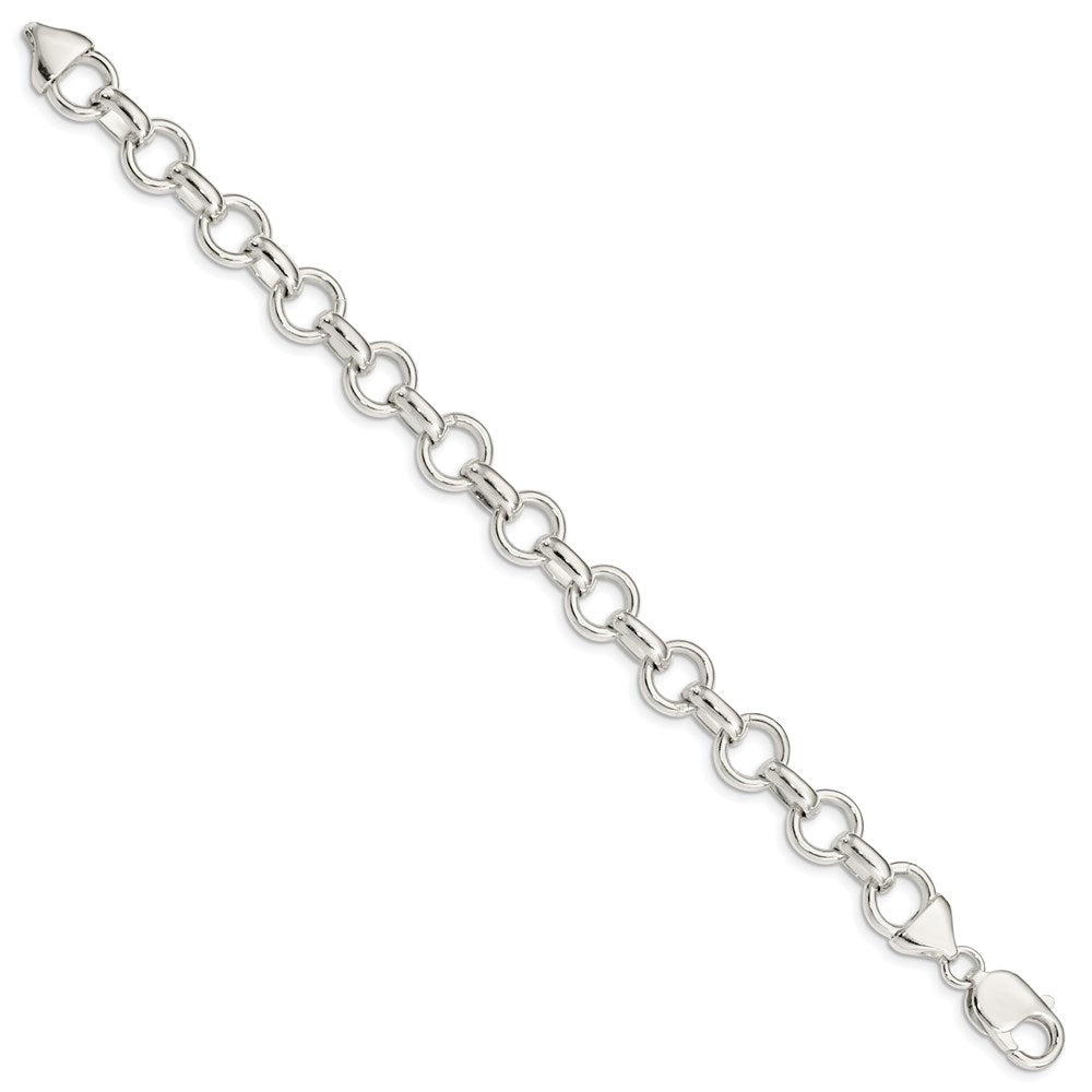 Sterling Silver Link Bracelet 7.25 inches