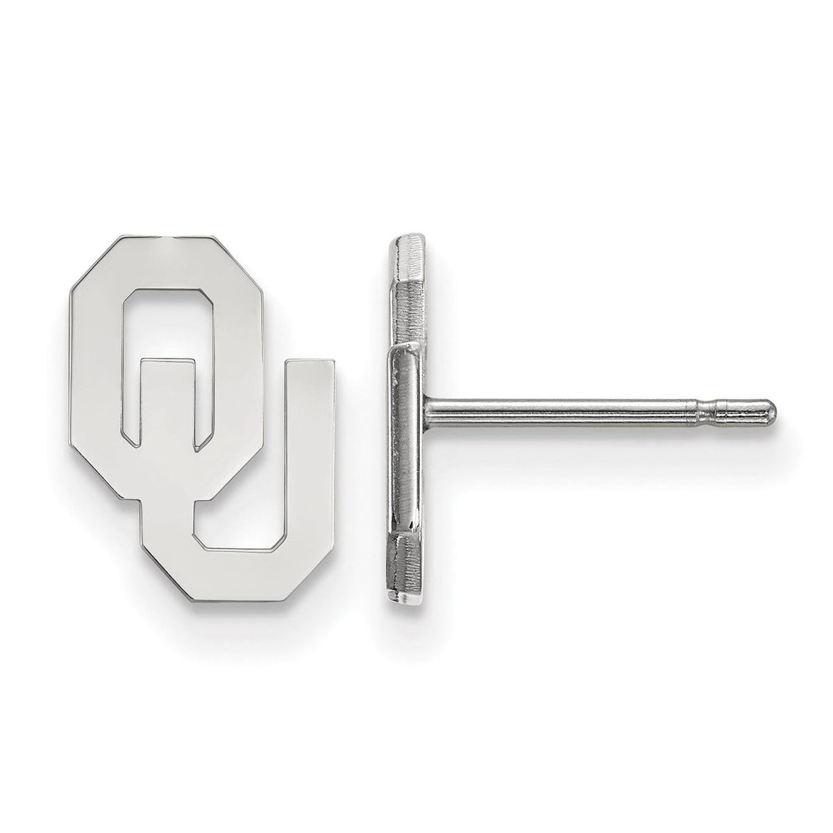 Women's Oklahoma Sooners Sterling Silver XS Post Earrings