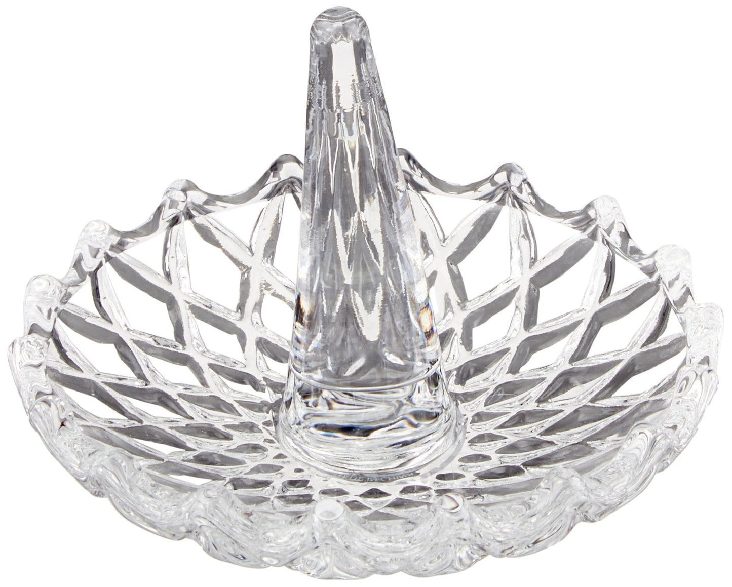 Maypes Crystal Glass Ring Holder