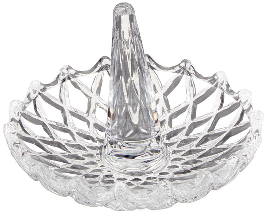 Maypes Crystal Glass Ring Holder
