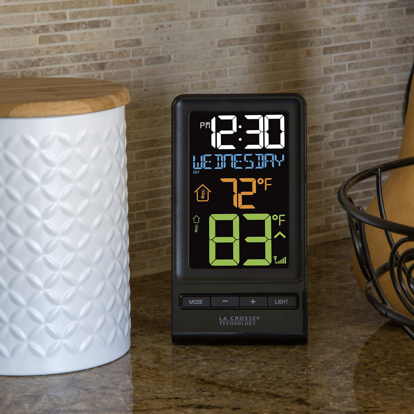 La Crosse Technology Wireless Multi-color Digital Weather Station, 308-1415