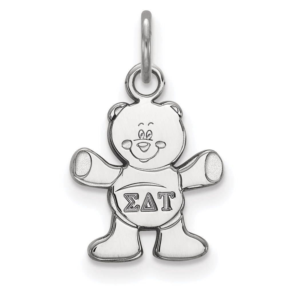 Sterling Silver Official Licensed Greek Sororities Sigma Delta Tau XS Pendant