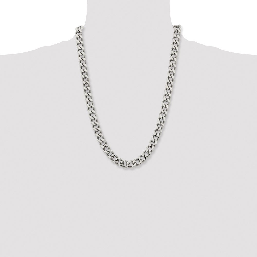 Stainless Steel 11.50mm 24in Curb Chain