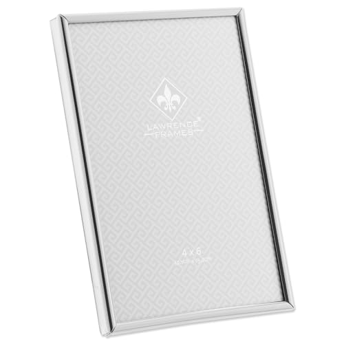 Lawrence Polished SIMPLY SILVER 4x6 frame - 4x6