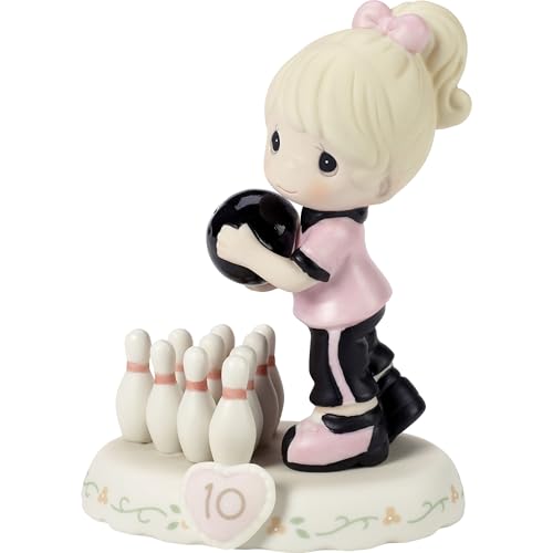 Precious Moments Growing in Grace Age Ten Blonde Porcelain Figurine QGP728