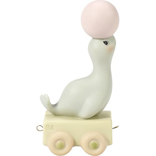 Precious Moments Birthday Train, Age 2, God Bless You On Your Birthday Figurine, Count 1