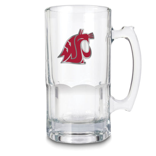 NCAA Washington State Glass 32 ounce Macho Mug