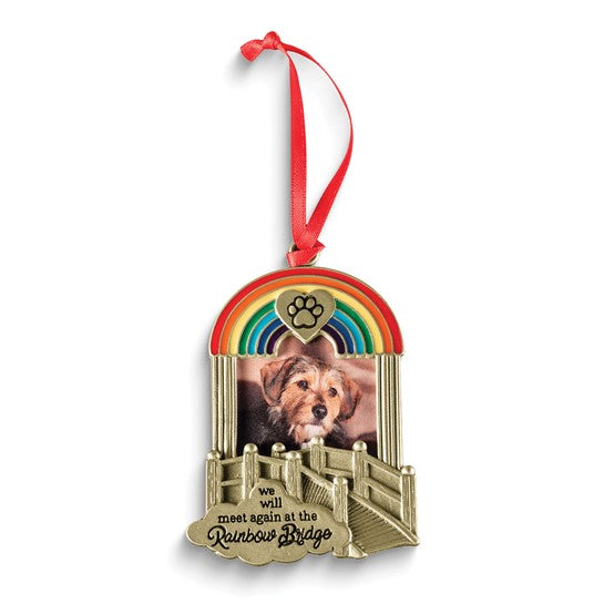 Rainbow Bridge Photo Ornament
