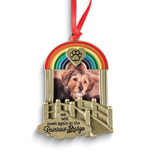 Rainbow Bridge Photo Ornament
