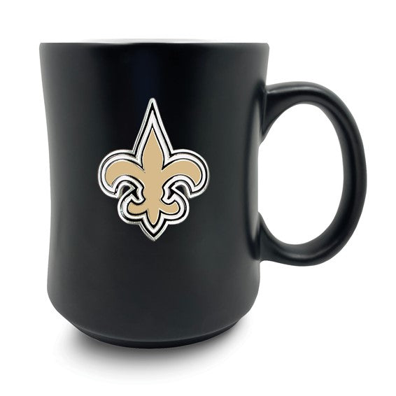 NFL New Orleans Saints Ceramic 19 ounce Mug with Emblem