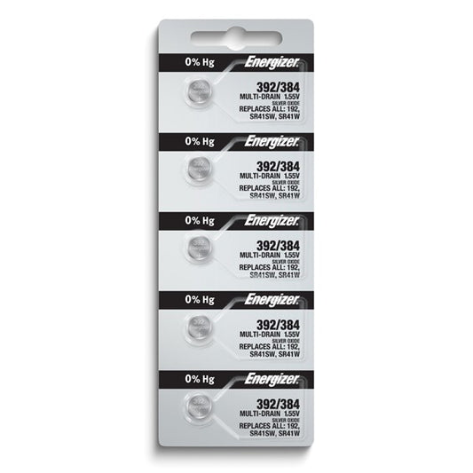 Energizer E384/392EN E392/384 Sr41sw/sr41w
