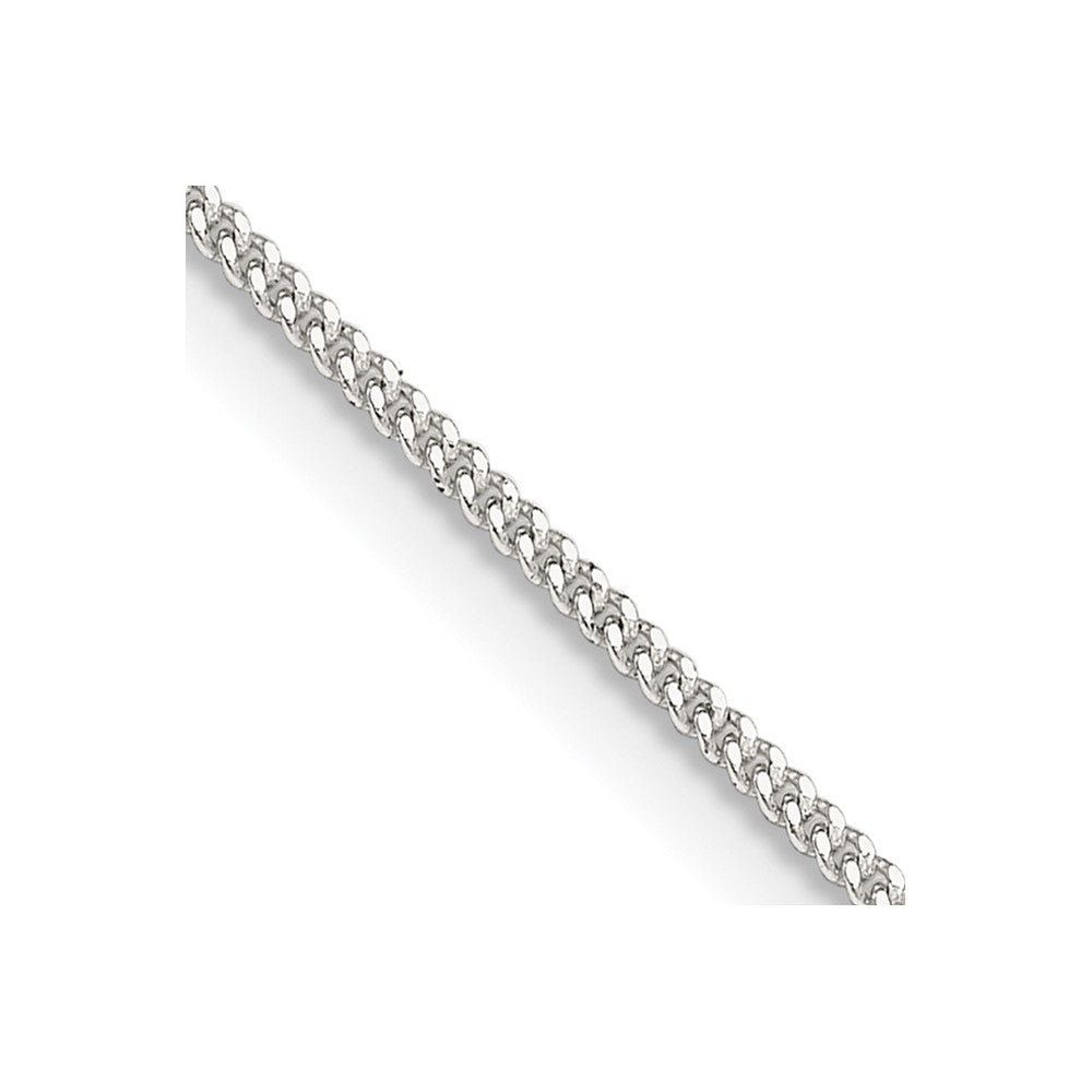 Sterling Silver 1.15mm Curb Chain 16 Inches