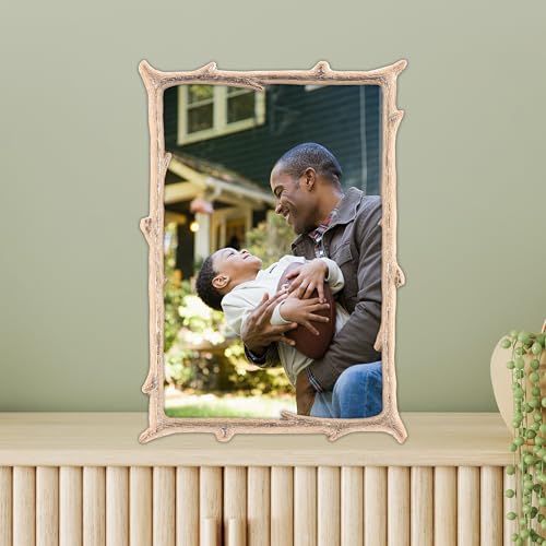 Gold Metal Natural Branch Motif 4x6 Frame - 4x6