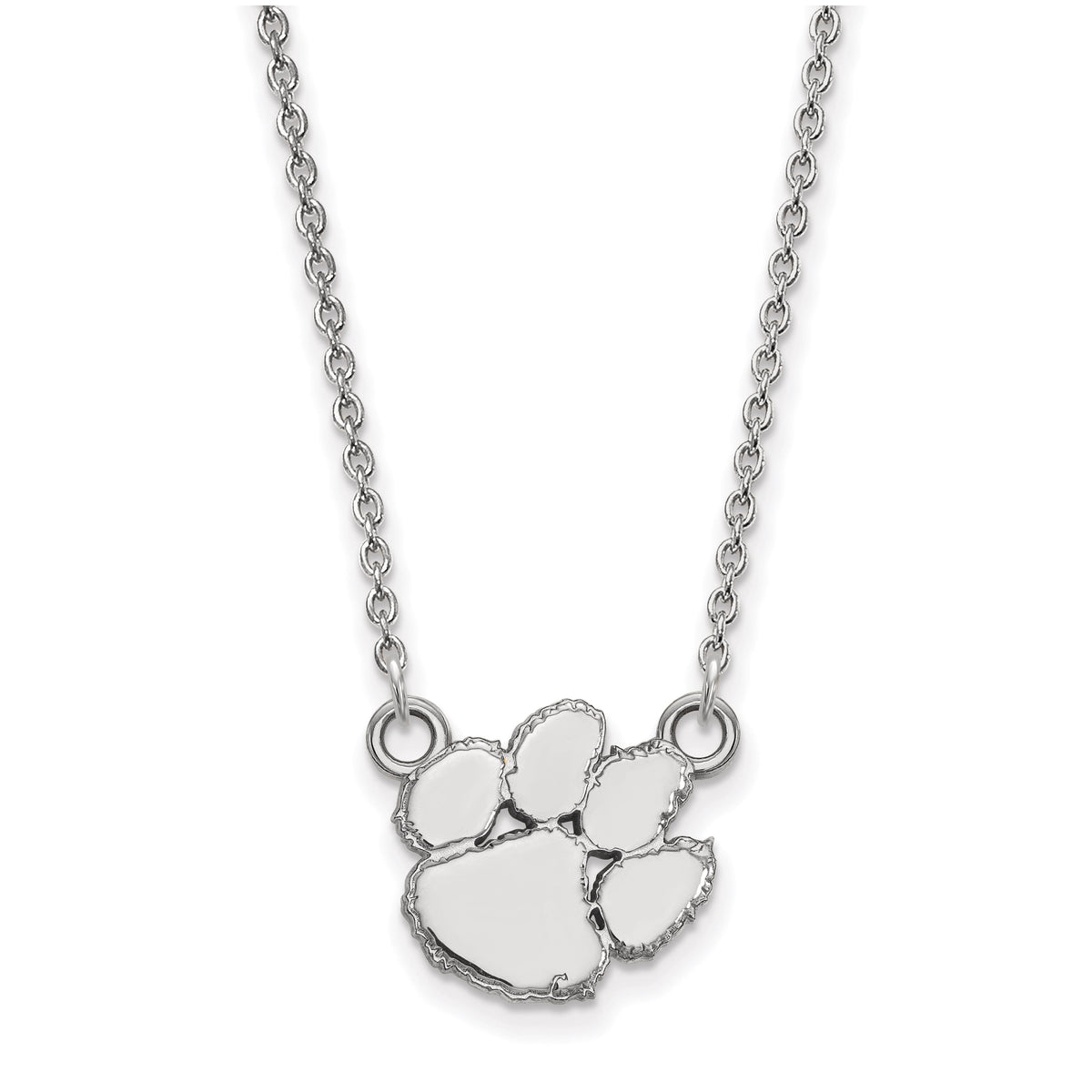 Women's Clemson Tigers Sterling Silver Pendant Necklace