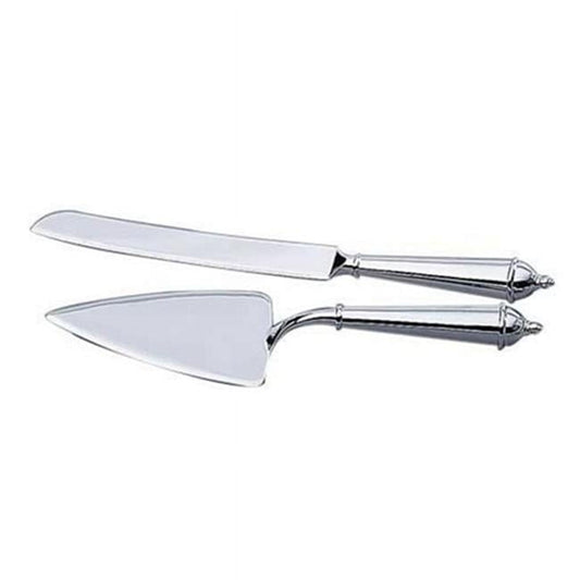 Leeber 86051 Elegance Rebecca Cake Server & Knife, 12.75 x 11.25 in.