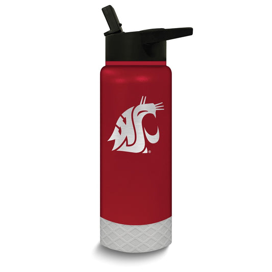 Collegiate Washington State University Stainless Steel Silicone Grip 24 oz. Water Bottle