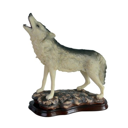 Howling Wolf 9.75 Inches High