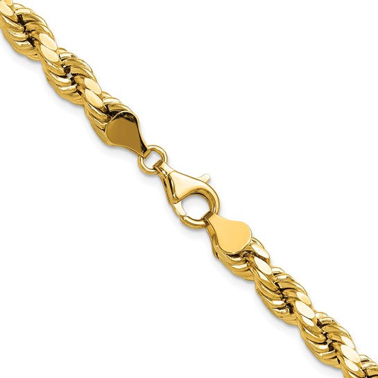 10k 6.5mm Semi-solid D/C Rope Chain