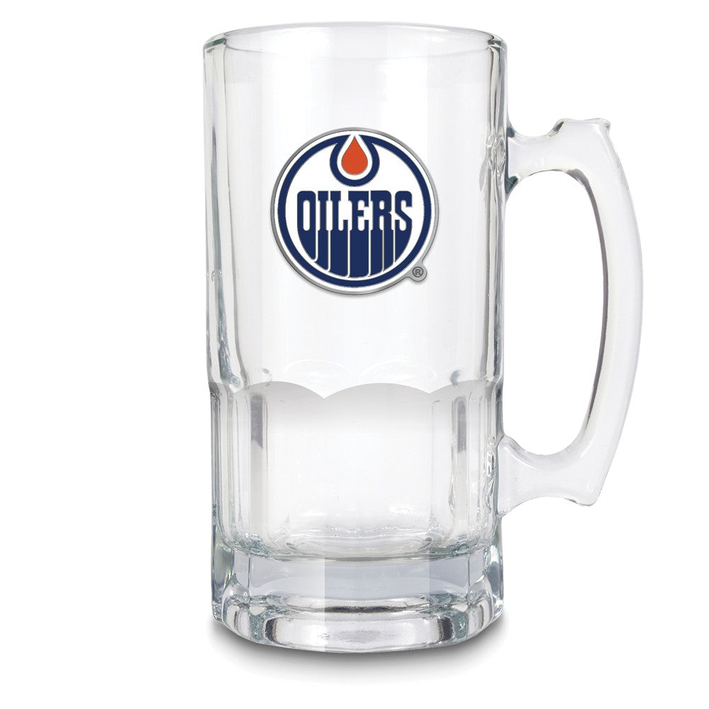 NHL Edmonton Oilers Glass 32 ounce Macho Mug