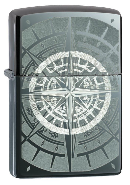 Zippo Compass Black Ice Pocket Lighter