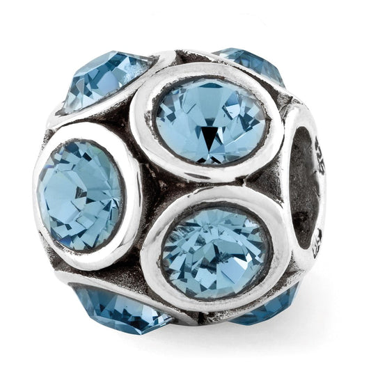 Sterling Silver Reflections December Preciosa Crystal Bead