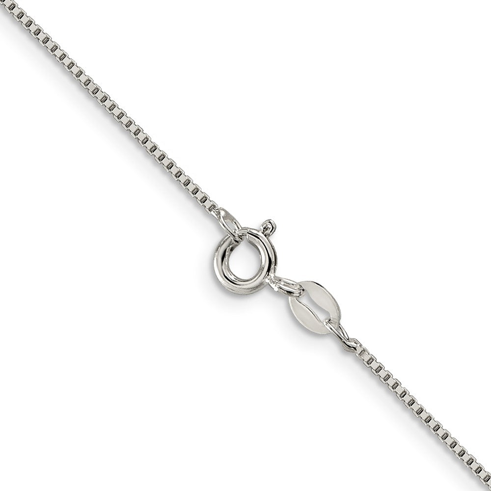 Sterling Silver .9mm Box Chain 28 Inches