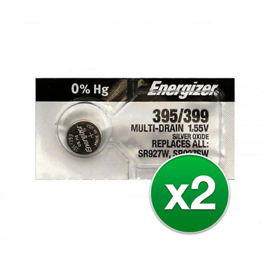 Replacement Battery for Energizer 395/399TZ (2-Pack) Replacement Battery