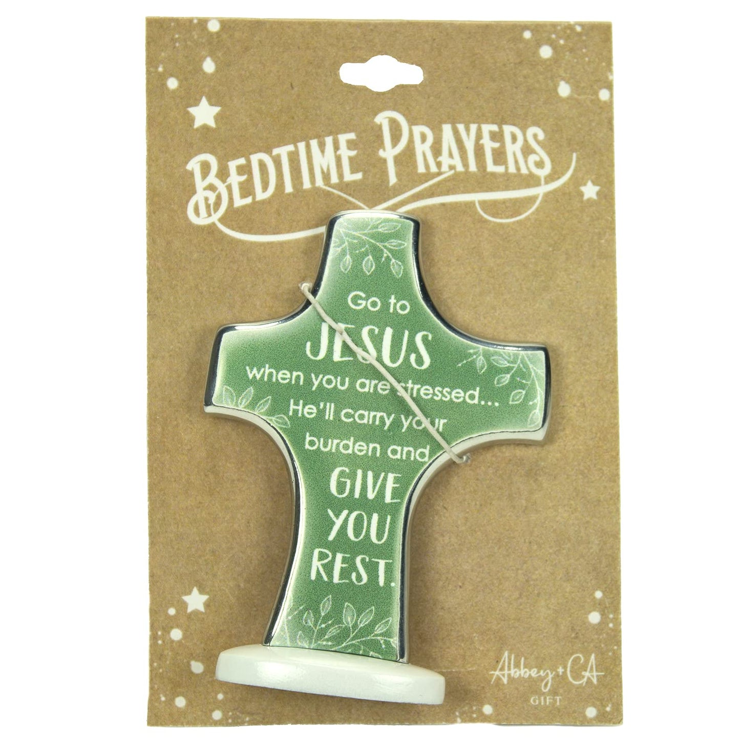 CA Gift  Jesus Gives You Standing Bedtime Cross