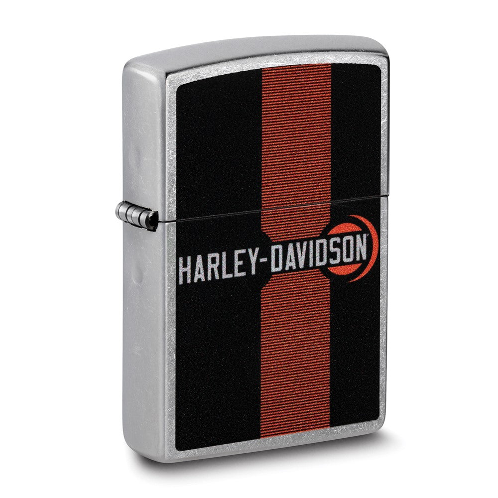 Zippo Street Chrome Harley Davidson Color Image Lighter
