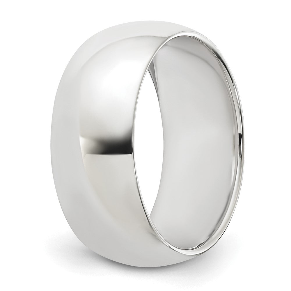 Sterling Silver 8mm Half Round Size 13 Band