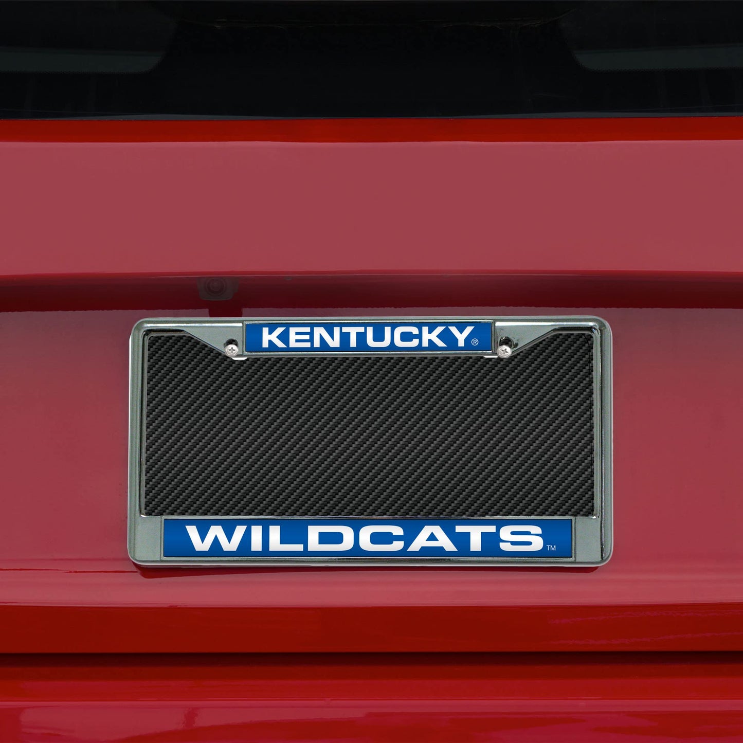 Kentucky-UK-Wildcat's Chrome Metal Laser Cut License Plate Frame