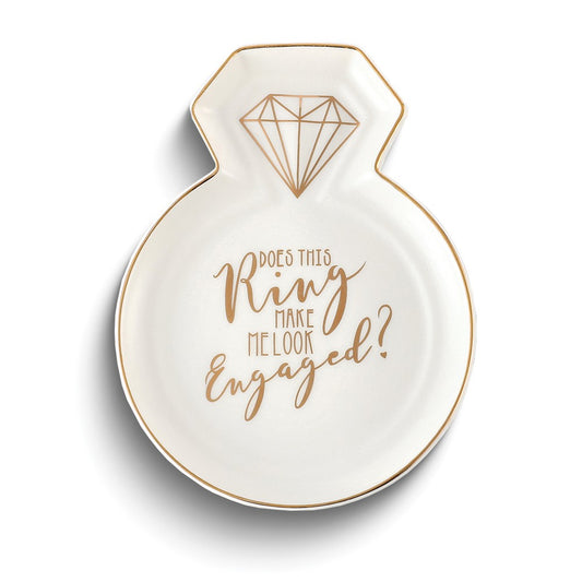 Does this Ring Make Me Look Engaged? Ring Shaped Trinket Dish