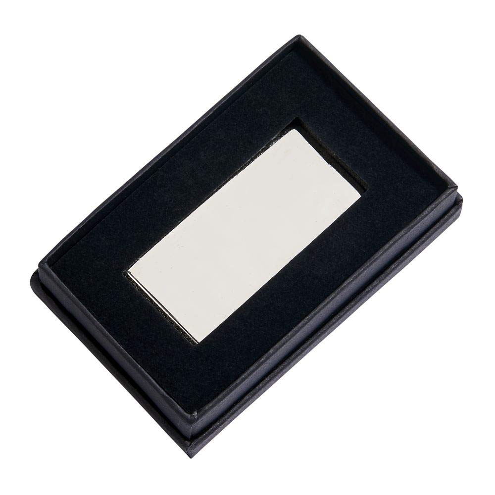 Contemporary Home Living 2" x 1" Plain Money Clip