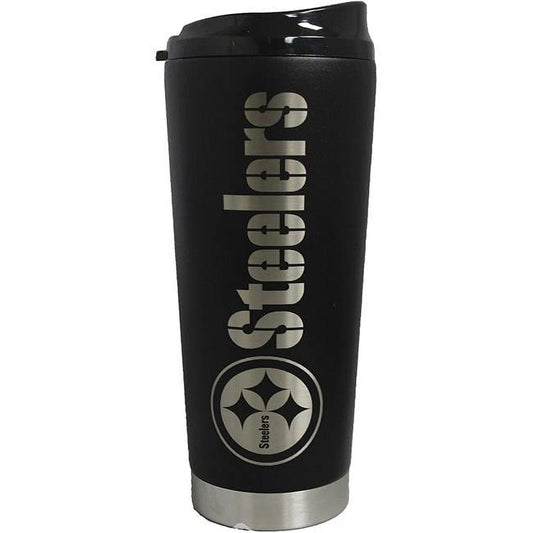Pittsburgh Steelers Stainless Steel 18 oz. Roadie Tumbler