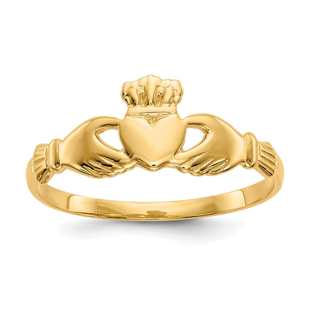 14k Claddagh Ring Size 7