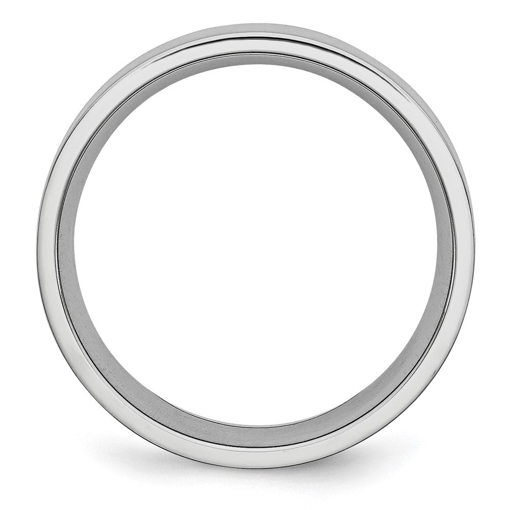 Cobalt Flat Satin 7mm Band Size - 9.5