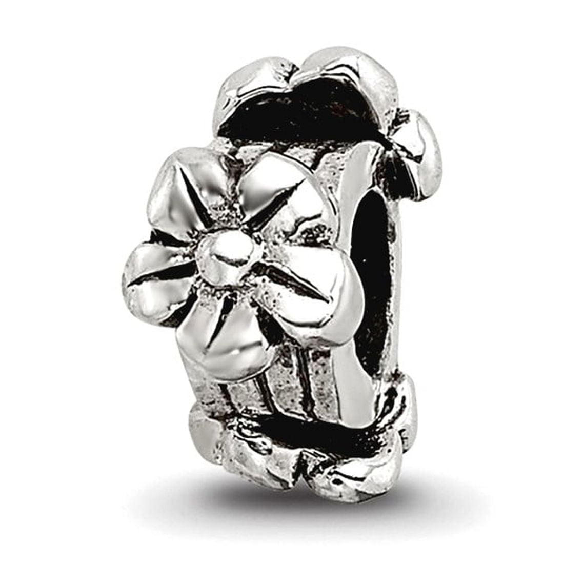 Sterling Silver Reflections Kids Flowers Bead