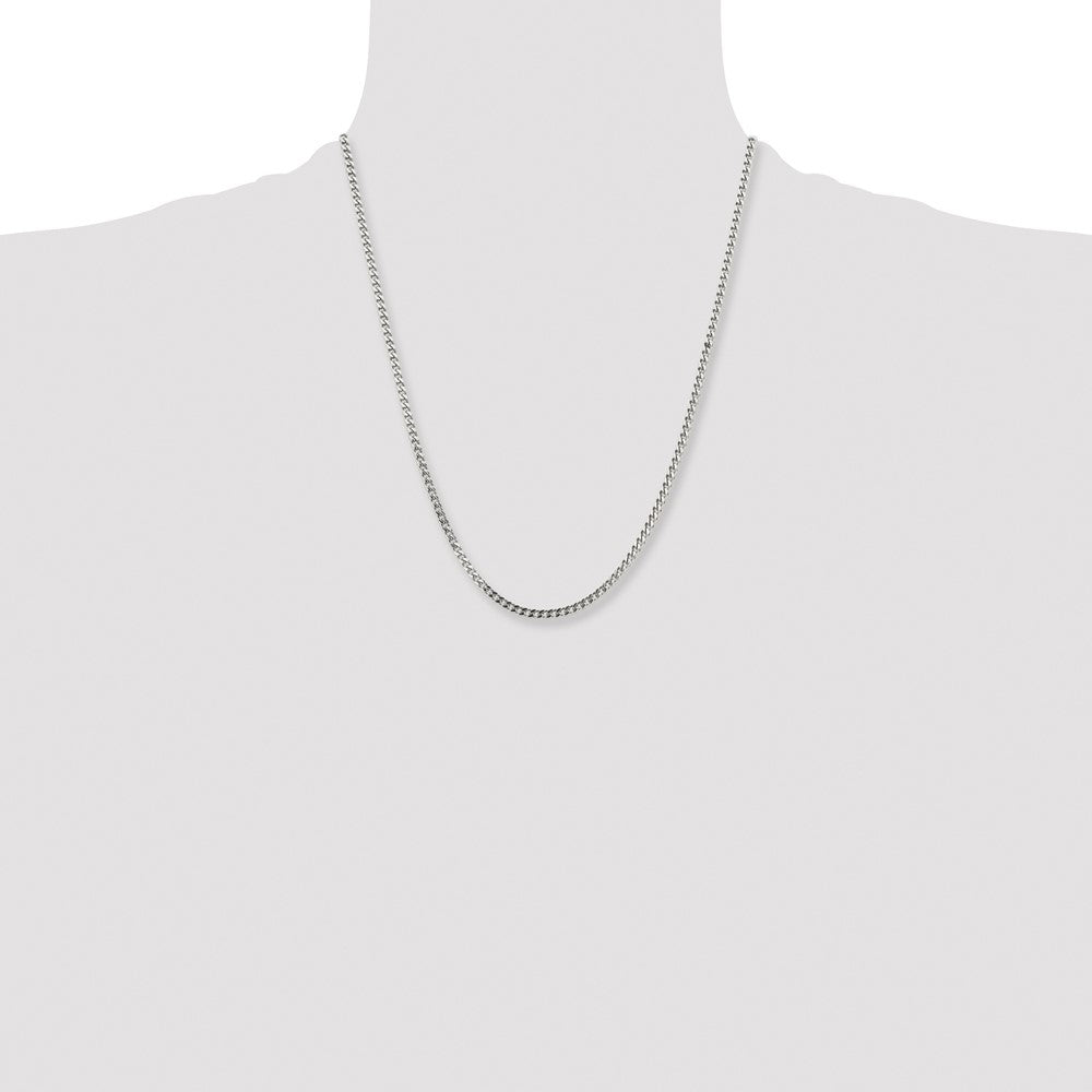 Stainless Steel Polished 3mm 22in Franco Chain